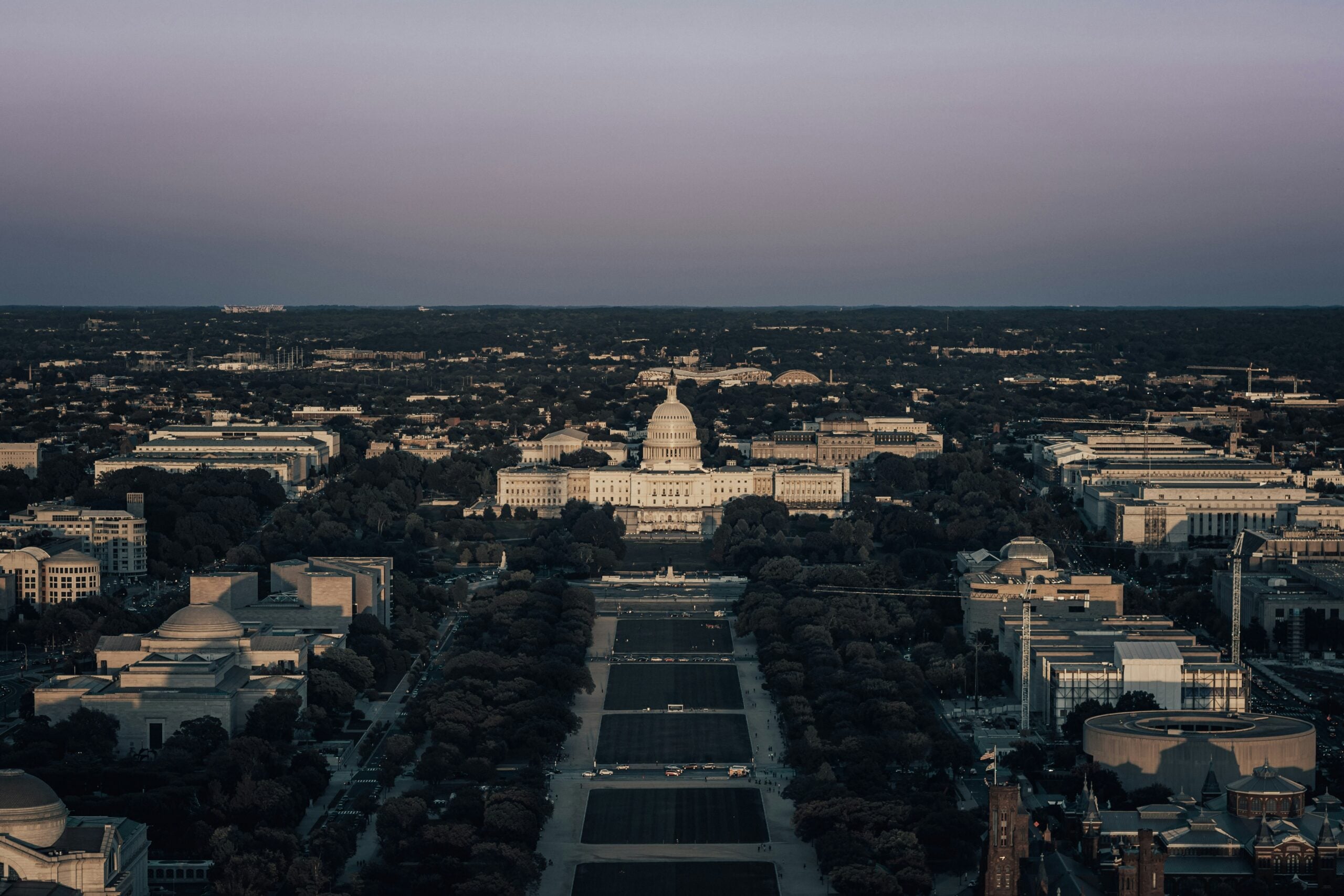 Federal vs state vs local government jobs comparison in the Washington DC area