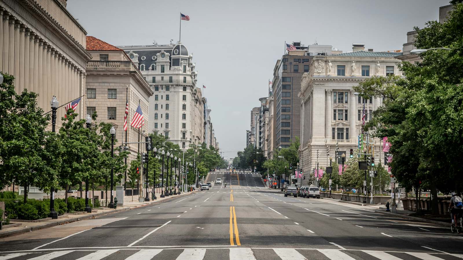Downtown Washington, DC — the market covered by the 2026 DMV salary guide.