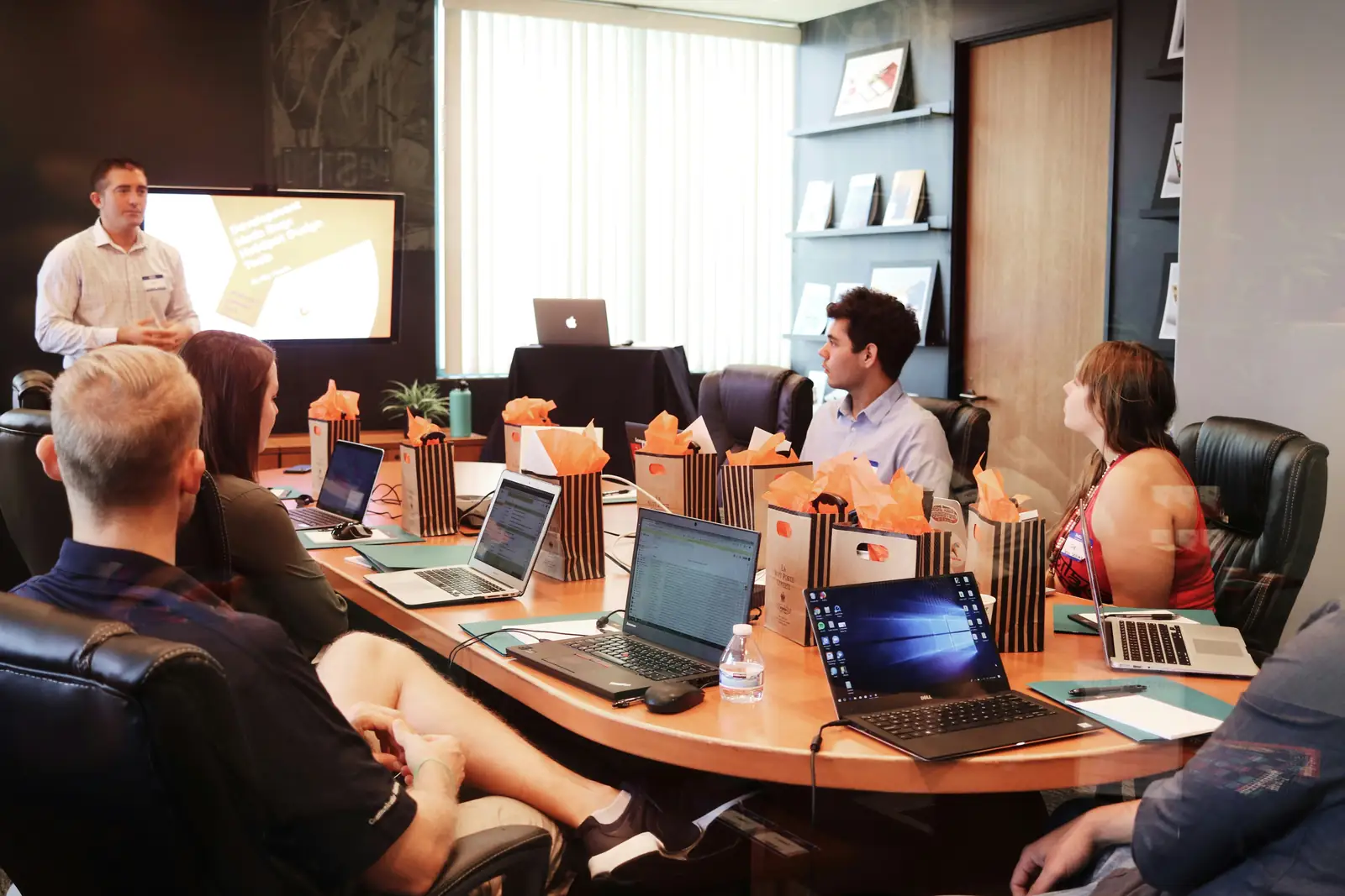 A team meeting to plan Q4 hiring in the DMV before the post–Labor Day rush.